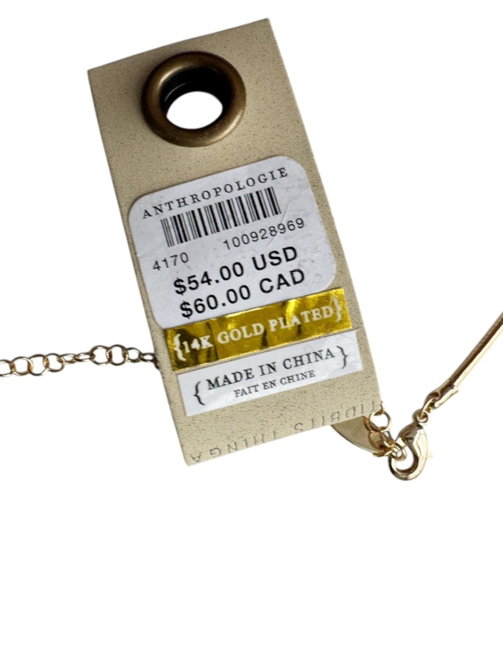 Anthropologie Beaded Charm Necklace | NWT - Picture 5 of 7